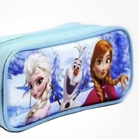 Disney Frozen Snow Blue Pencil Case ,new with tag - Picture 2 of 2